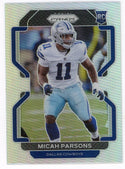 Micah Parsons 2021 Panini Prizm Rookie Card #382