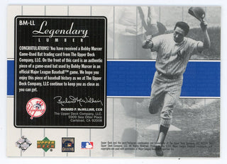 Bobby Murcer 2000 Upper Deck Legendary Lumber Bat Relic #BM-LL