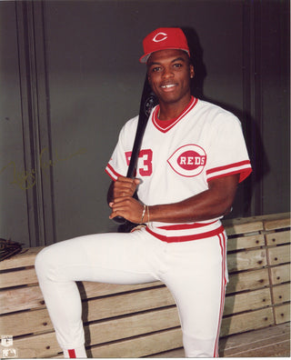 Reggie Sanders Autographed 8x10 Baseball Photo