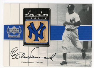 Elston Howard 2000 Upper Deck Legendary Lumber Bat Relic #EH-LL