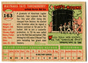 Faye Throneberry 1955 Topps #163 Card