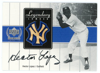 Hector Lopez 2000 Upper Deck Legendary Lumber Bat Relic #HL-LL