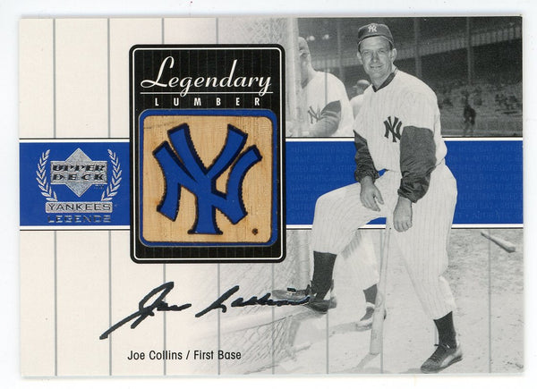 Joe Collins 2000 Upper Deck Legendary Lumber Bat Relic #JC-LL