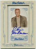Chris Mortensen 2013 Topps Allen & Ginter Autographed Card #AGA-CM