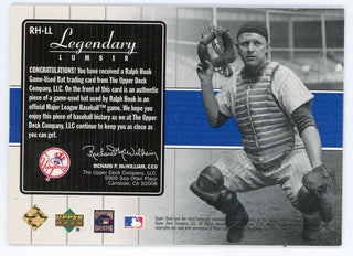 Ralph Houk 2000 Upper Deck Legendary Lumber Bat Relic #RH-LL