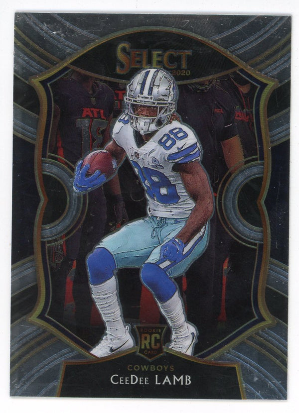 Ceedee Lamb Panini Select 2020 Rookie Card #57