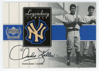 Charlie Keller 2000 Upper Deck Legendary Lumber Bat Relic #CK-LL