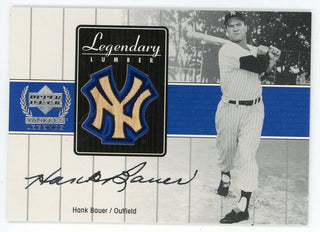 Hank Bauer 2000 Upper Deck Legendary Lumber Bat Relic #HB-LL