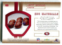 Jeff Garcia 2002 Score #14 QBC Materials Card