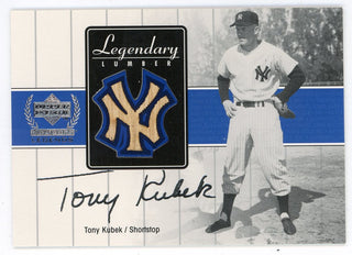 Tony Kubek 2000 Upper Deck Legendary Lumber Bat Relic #TK-LL
