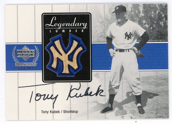 Tony Kubek 2000 Upper Deck Legendary Lumber Bat Relic #TK-LL
