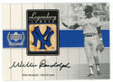 Willie Randolph 2000 Upper Deck Legendary Lumber Bat Relic #WR-LL