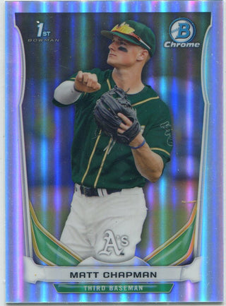 Matt Chapman 2014 Bowman Chrome Refractor RC #CDP21