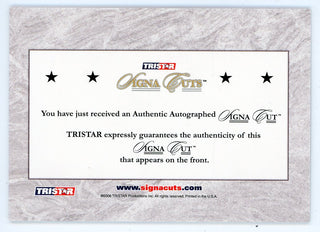 Johnny Pesky Autographed 2008 Tristar Signa Cuts