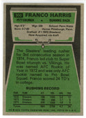 Franco Harris 1975 Topps Card #300