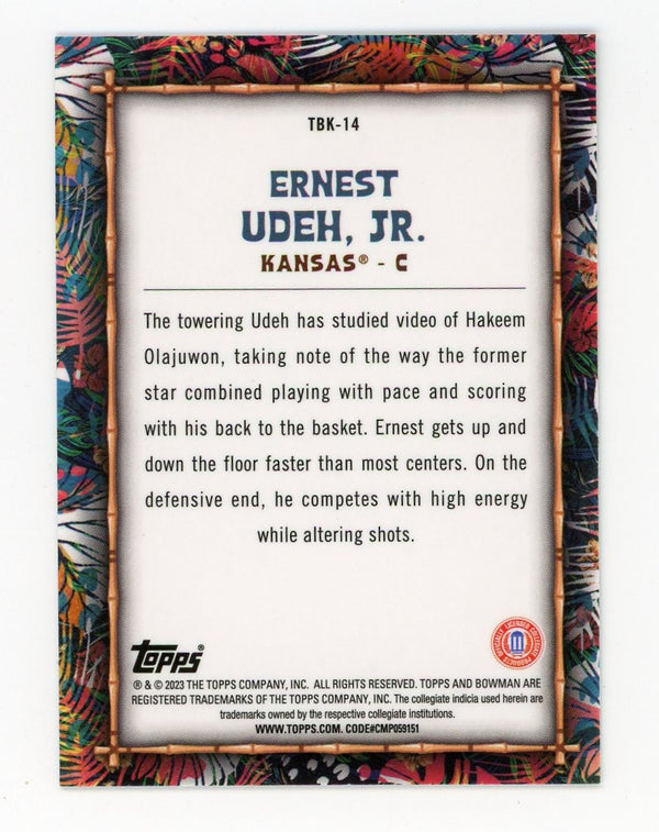 Ernest Udeh JR. 2023 Topps Big Kahuna #TBK-14 Card