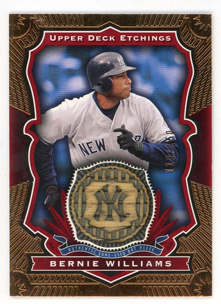 Bernie Williams 2004 Upper Deck Etchings Bat Relic #BE-BW