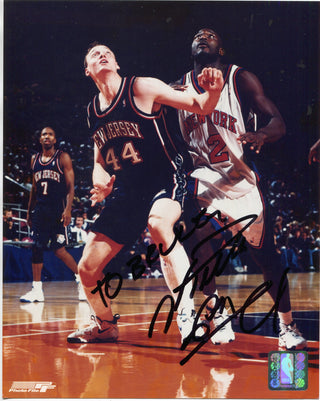 Keith Van Horn Autographed 8x10 Basketball Photo