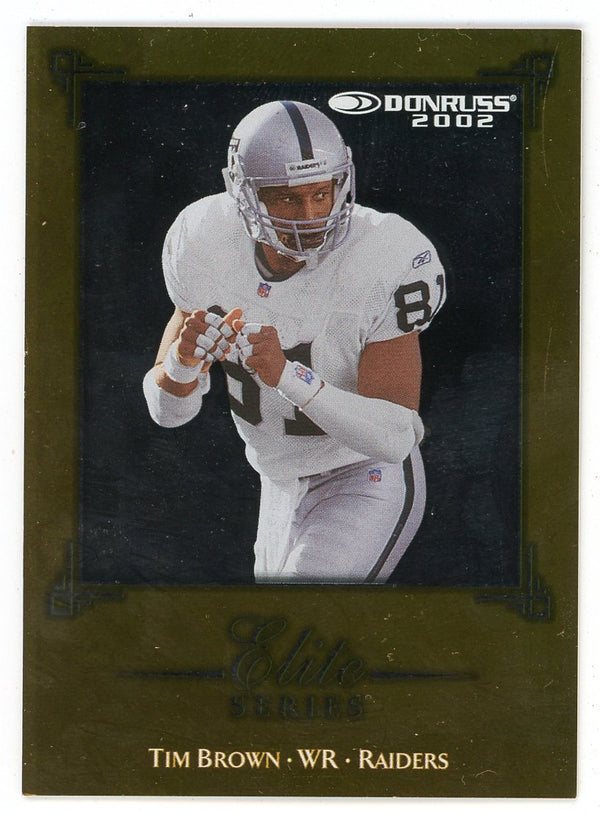 Tim Brown 2002 Donruss Elite Series #ES-7