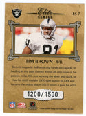Tim Brown 2002 Donruss Elite Series #ES-7