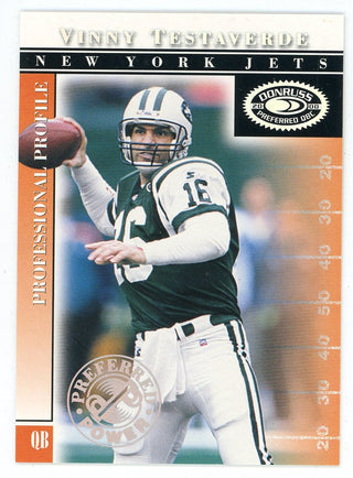 Vinny Testaverde 2000 Donruss Professional Profile #17