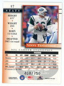 Vinny Testaverde 2000 Donruss Professional Profile #17