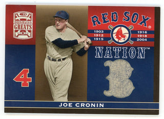 Joe Cronin 2005 Donruss Greats Patch Relic #RSN-9