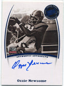 Ozzie Newsome 2007 Pres Pass Autographed Card