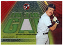 Wade Boggs 2002 Topps In the Gap Patch Relic #IG-WB