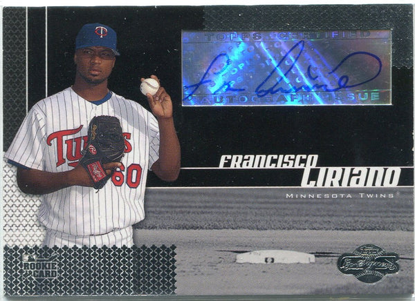 Francisco Liriano 2006 Topps Co-Signers Autographed RC #104