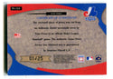 Tony Perez 2005 Donruss Playoff Fabric of the game Patch Card #FG124 /25