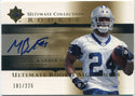 Marion Barber III 2005 Upper Deck Ultimate Collection Autographed RC #217 181/225