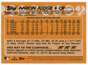 Aaron Judge 2023 Topps Chrome Reflective 35th Anniversary #T88C-81 Card