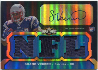 Shane Vereen 2011 Topps Triple Threads Triple Jersey/Autographed RC #109 58/99