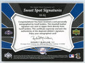 Geoff Jenkins Autographed2004 Upper Deck Sweet Spot Signatures Ball Relic #SS-GJ