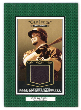 Jeff Bagwell 2005 Upper Deck Origins Patch Relic #OJ-JB