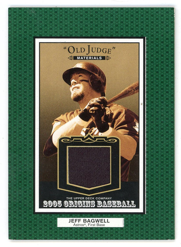 Jeff Bagwell 2005 Upper Deck Origins Patch Relic #OJ-JB