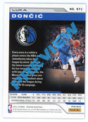 Luka Doncic 2018-19 Panini Obsidian #571