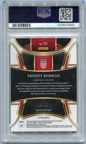 Trinity Rodman 2023 -2024 Panini Select FIFA Gold Wave Prizm Card #173 9/10 PSA Graded 10