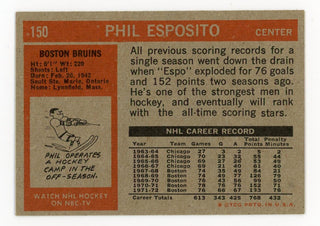 Phil Esposito Topps #150 Card