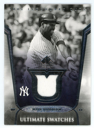 Dave Winfield 2004 Upper Deck Ultimate Swatches Patch Relic #US-DW