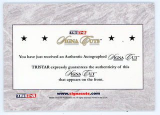 Jack Harshman Autographed 2008 Tristar Signa Cuts