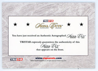 J.R. Towles Autographed 2008 Tristar Signa Cuts