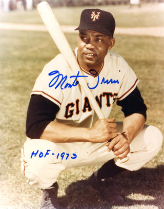 Monte Irvin Autographed 8x10 Photo "HOF 1973"