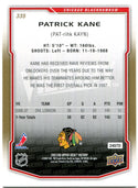 Patrick Kane Upper Deck Victory Rookie 2007