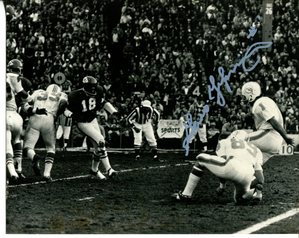 Garo Yepremian Autographed 8x10 Football Photo