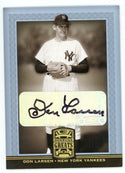 Don Larsen 2005 Donruss Greats Autograph #18