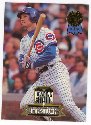 Ryne Sandberg 1993 Leaf Heading for the Hall