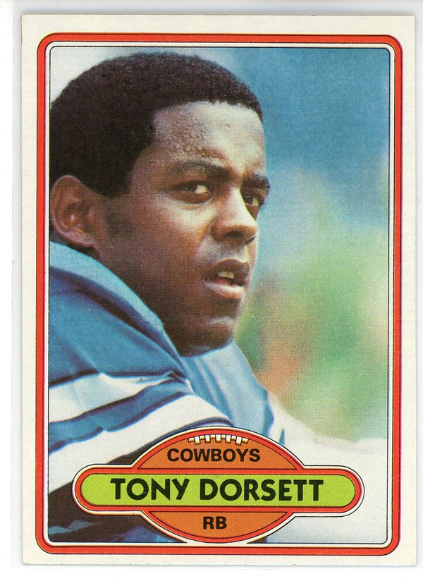 Tony Dorsett 1980 Topps Card #330