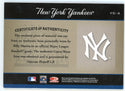 Billy Martin 2005 Donruss Greats Clippings Patch Relic #YC-4